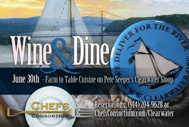 Sunset sail 5-course menu with Chefs Consortium on sloop Clearwater