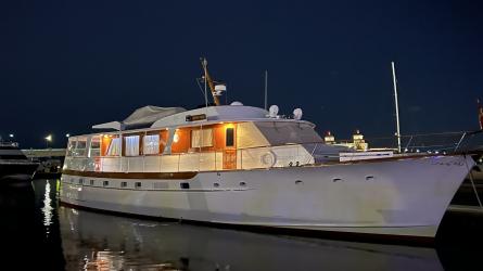 Fully restored 72' Trumpy motor yacht (1972)