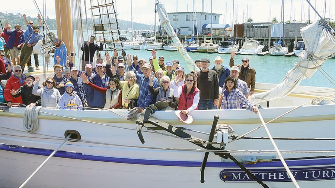 Aboard MATTHEW TURNER