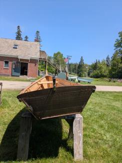 11' 4" Susan Skiff, stern view