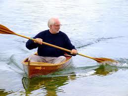 Stickleback Canoe on water