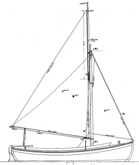  double ended, auxiliary daysailer