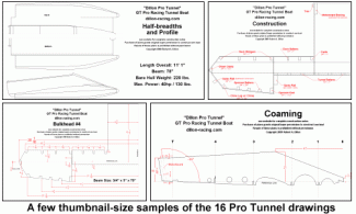 A sample of the plans pages