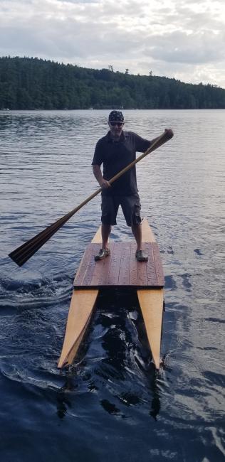 First paddle