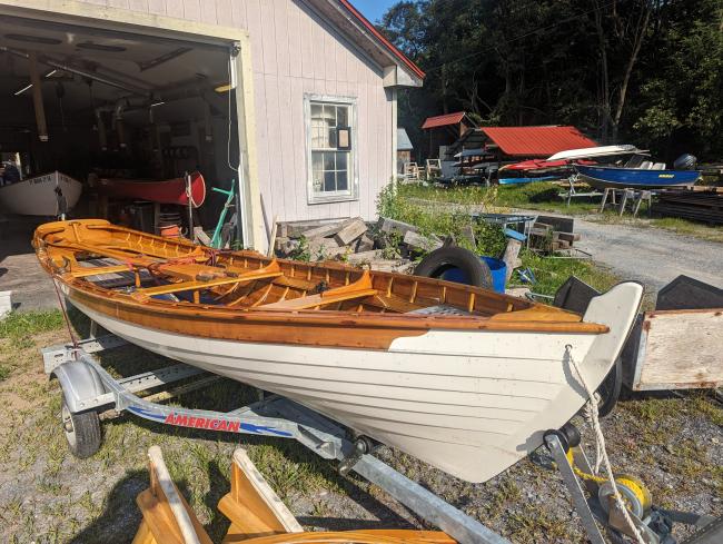 17' Pete Culler Design Sharp Wherry