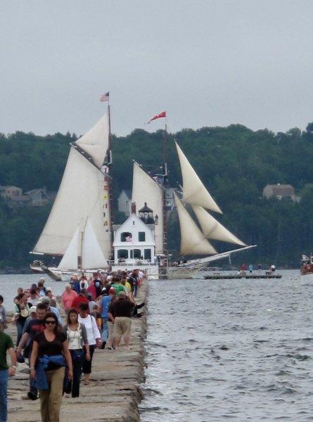 Maine Windjammer Parade of Sail