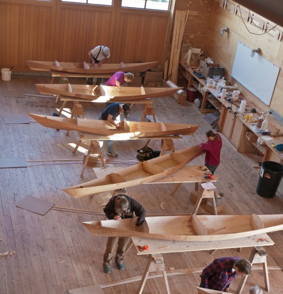 Pygmy Kayak Building Class in Apalachicola, Florida 