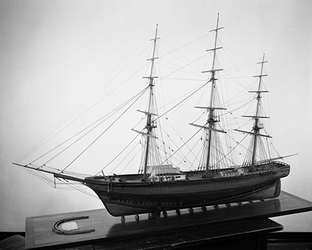 SEA WITCH, model by C.G.Davis, Mystic Seaport
