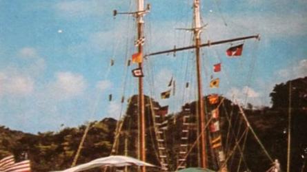 WHISPER (ex-ACTIVE), Murray G. Peterson Coaster II schooner (modified).
