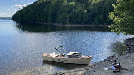 ARTEMIS on Moore Reservoir, Connecticut River