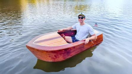 Stella Rose 6.5' Classic Flat-Bottom Boat