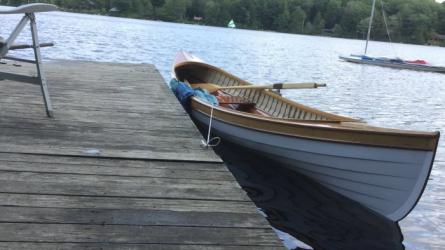 ELIZABETH is a Saint Lawrence River Skiff.