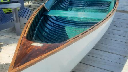 1940 16ft. Hafer rowboat , view of bow