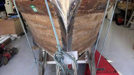 1950 Chris Craft 18' Utility 4 Project or Parts, bow view