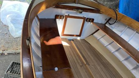 Herreshoff 12 1/2, inside view