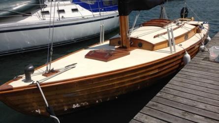 25’ Folkboat “Puffin” KC2 – Built in Denmark in 1950