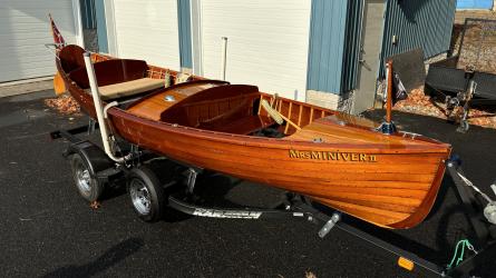 1954 Greavette Disappearing Propeller Boat, 18'