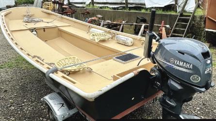 BEN GARVEY SKIFF 14'4" by Hylan & Brown