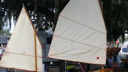 MacGregor Sailing Canoe, on the hard