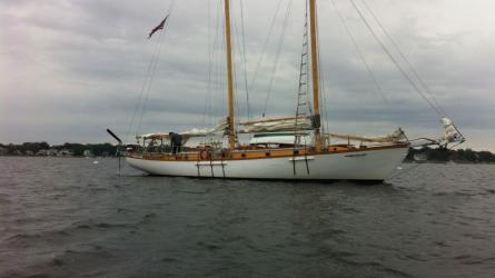 MacIntosh Schooner for sale, in water