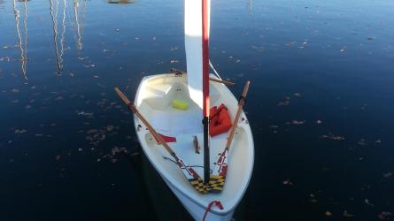 PT11 sailing dinghy $4,000, in water