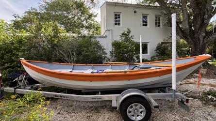 boat on trailer
