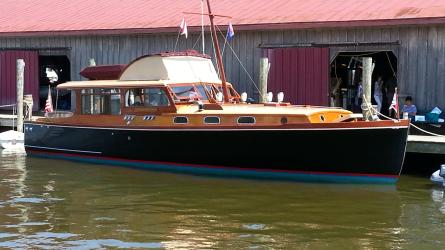 1939  ELCO  Cruisette 44, docked