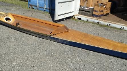 Chesapeake Light Craft Oxford, laying on ground