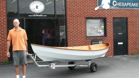 Hand Dolly to Move Small Boat