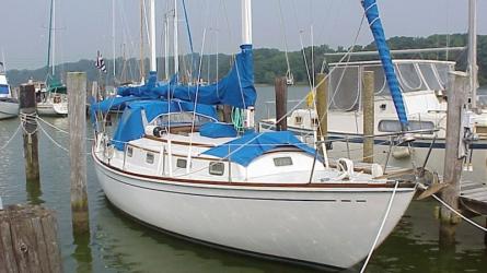 C FARER (ex-MAGGIE M) a Dickerson Boatbuilders keel ketch.