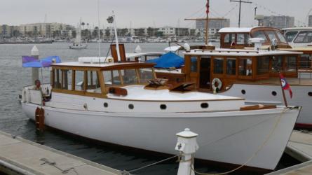 HEL-PORT II, a 40' Fellows & Stewart sportfisherman, built in 1937.