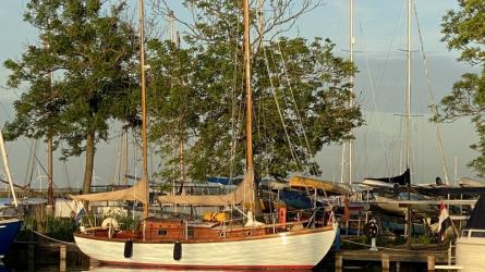 carefully restored ketch
