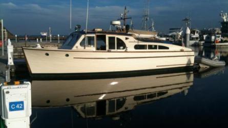 KING GUSTAF (ex-TONY BOY II) was designed by Ed Monk, Sr.