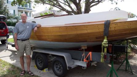 Charles Crosby Catboat Valiant