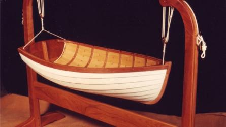 Baby sales boat cradle