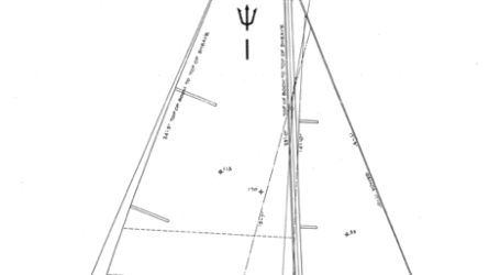 19' 6"  Centerboard Sloop, TRITON profile