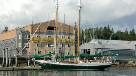 SILVER HEELS, a Coaster-type Peterson schooner.