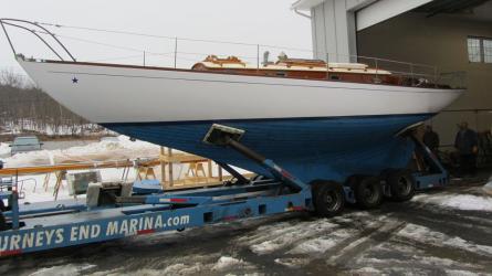Jan. 2012: Concordia Yawl #26 left Maine for South Carolina.