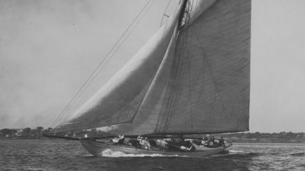 DORIS a 1905 Herreshoff cutter. Photo courtesy MIT.