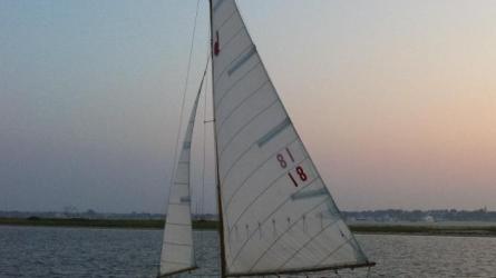 QUAISE, a John Alden-designed Nantucket Indian. Eric Holch photo. 