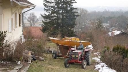 SILVER WINGS, a Luders 16 sloop 