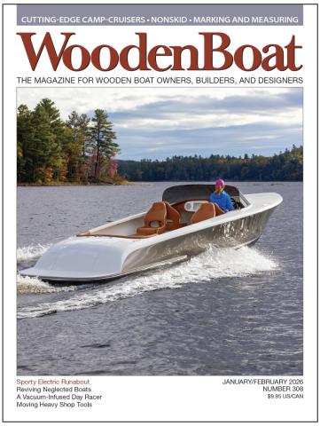 Cover of WoodenBoat issue 308