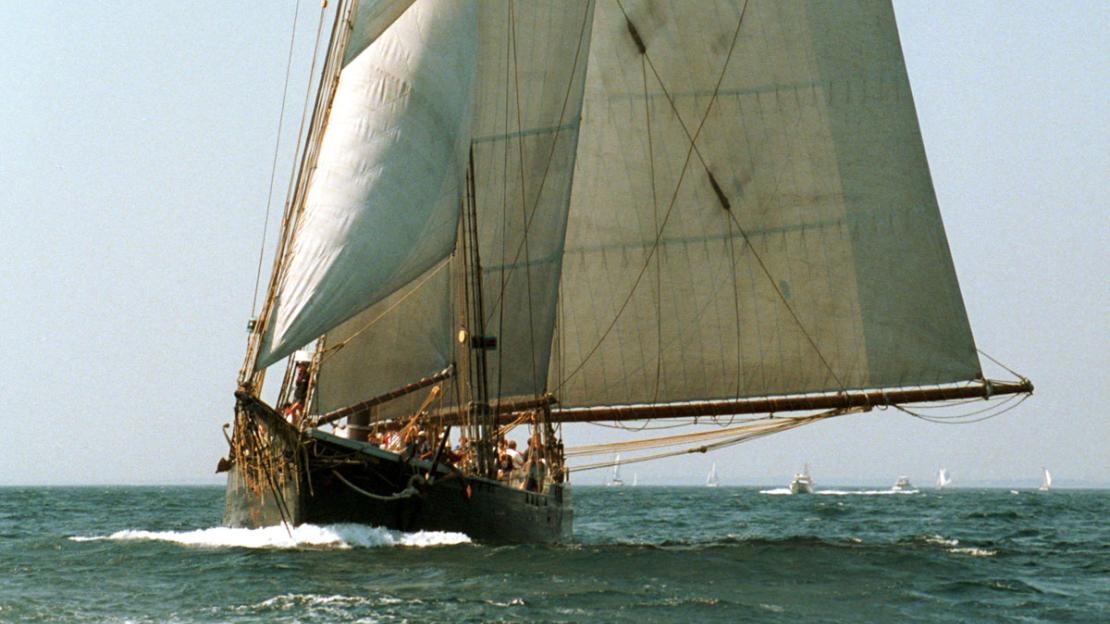 The schooner ERNESTINA