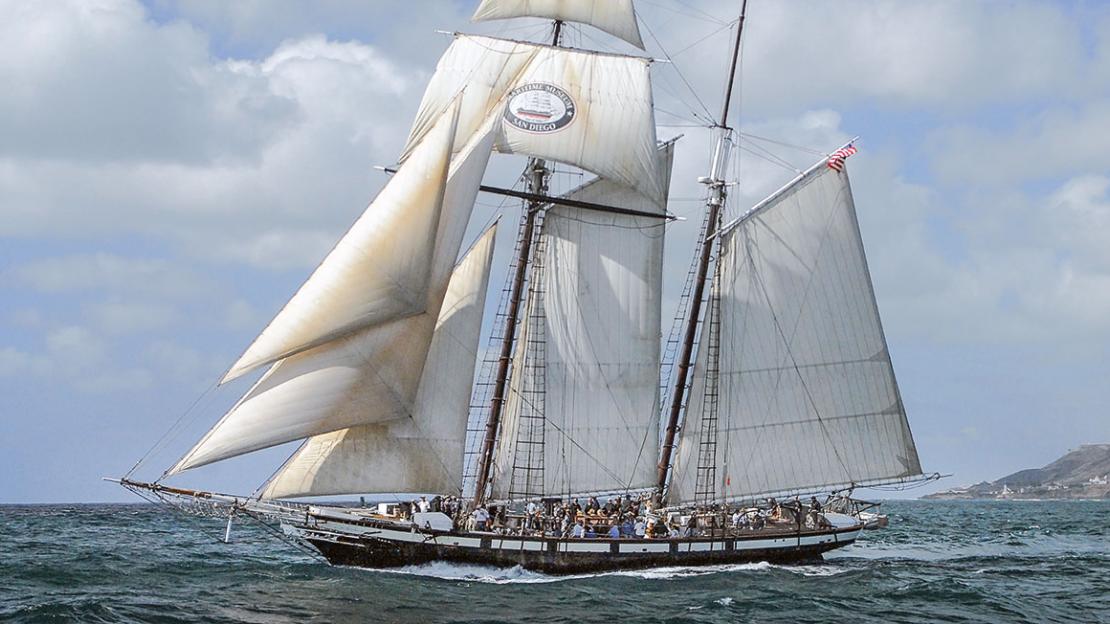 John Williams Boat Co. - WEATHER GAUGE, shown here cruising off the coast  of Labrador, is a A Farr-designed 44 and custom built by Concordia for the  present family in 1984. She