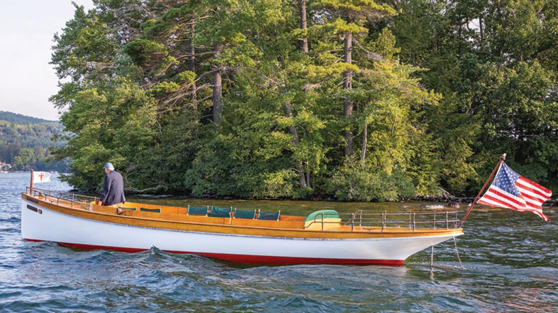 John Williams Boat Co. - WEATHER GAUGE, shown here cruising off the coast  of Labrador, is a A Farr-designed 44 and custom built by Concordia for the  present family in 1984. She