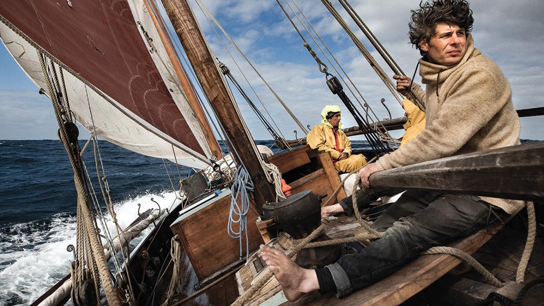 Breton shipwright Benoît Cayla