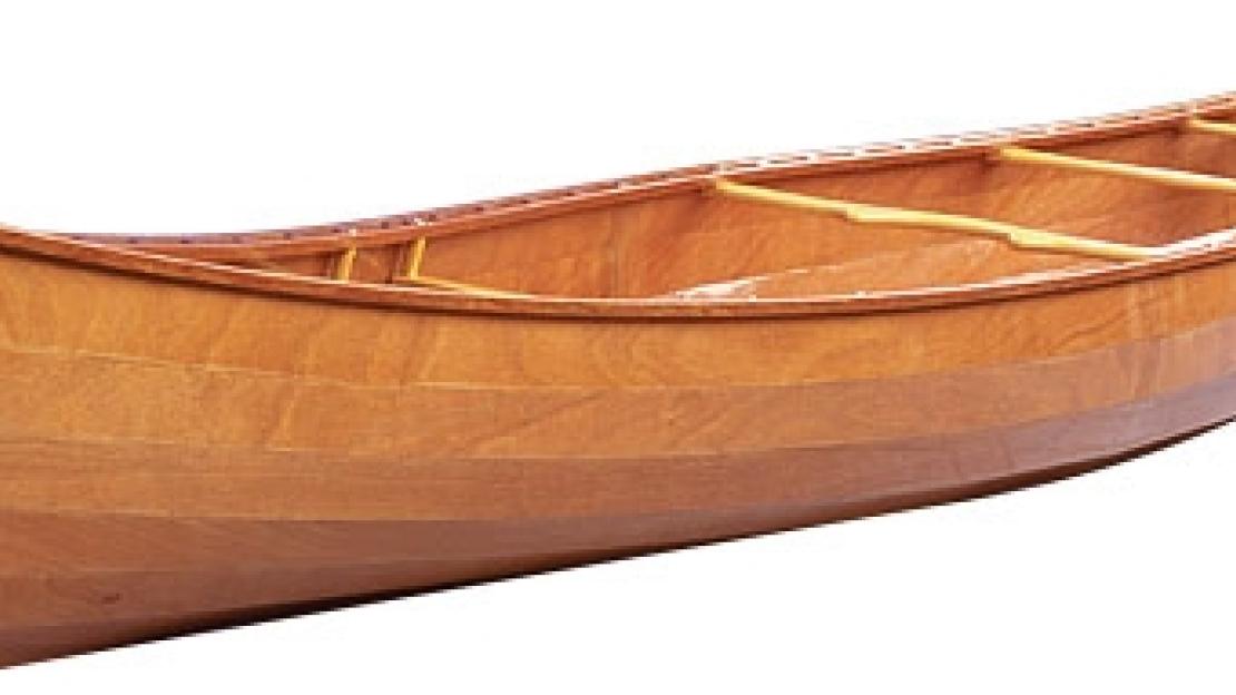 Wooden canoe deals