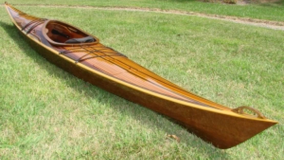 Shearwater 17 Sea Kayak: Beautiful Light Touring Kayak Kit with Sapele Decks