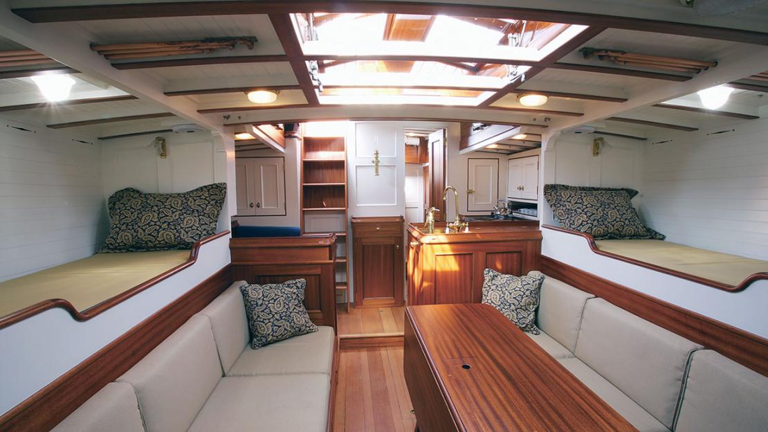 classic sailboat interiors