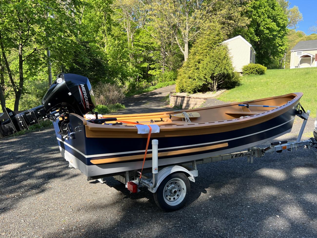 Peeler Outboard Power Skiff